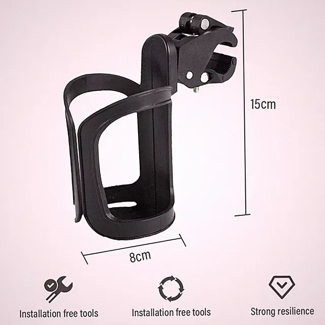 1pc Bike Bottle Cage MTB Water Bottle Holder for Kids Bikes Strollers Carts Univ