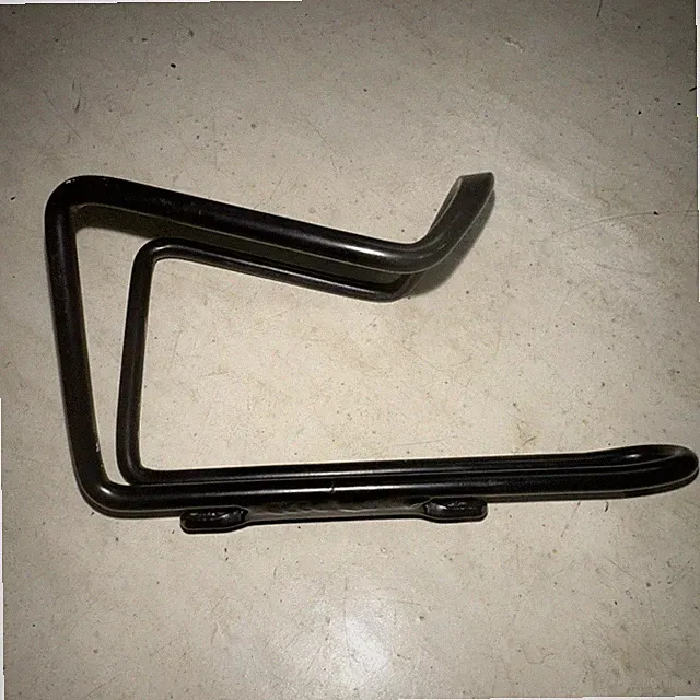 Aluminum Alloy Water Bottle Cage Lightweight Flat Black Bicycle Bidon Holder