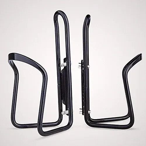 Bike Biking Water Bottle Cage, 2Pack Cycling Bicycle Water Bottle Cage black