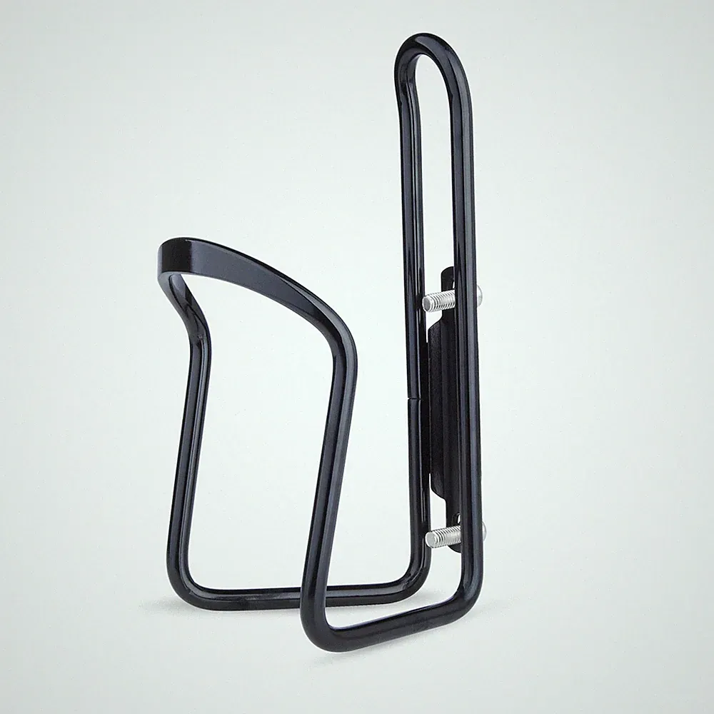 Black Aluminum Alloy Bike Water Bottle Cage Holder