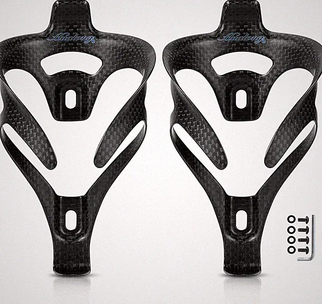 Carbon Bike Water Bottle Cage Holder for Road MTB Bikes 16±2g | Bicycle Bottle H