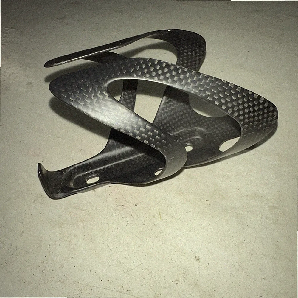 Carbon Fiber Water Bottle Cage Black Road Cycling Triathlon Bike Lightweight