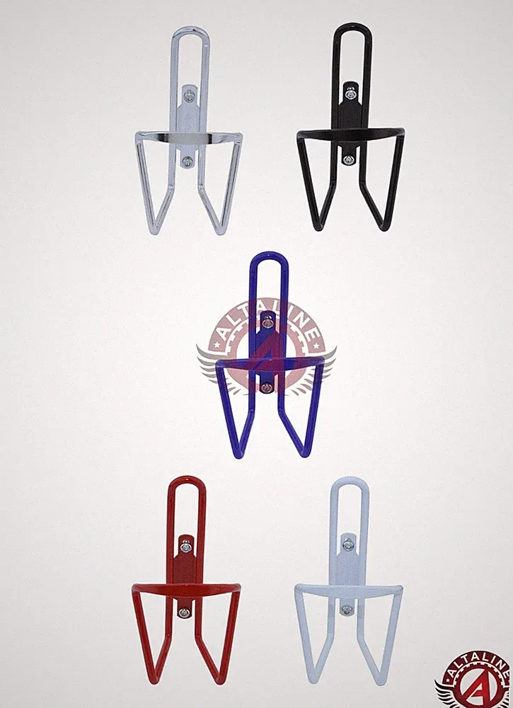 F&R Alloy Cage Water Bottle Holder Rack W/ BOLT Beach Cruiser Road Mountain Bike