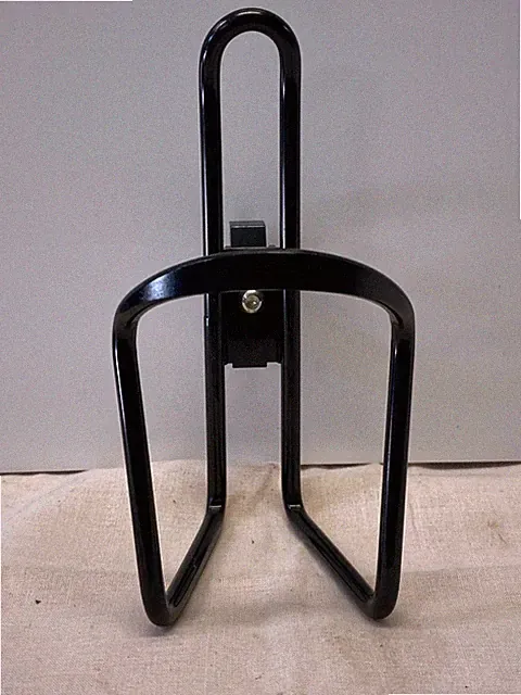 new HANDLEBAR MOUNT bicycle aluminum WATER BOTTLE CAGE BLACK