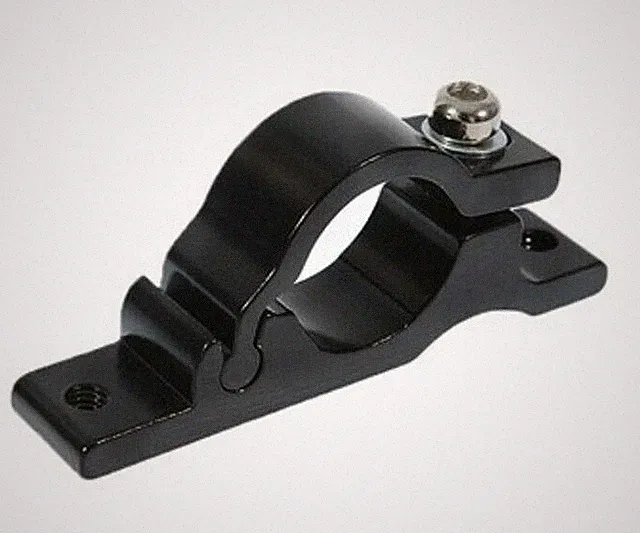 NEW HANDLEBAR WATER BOTTLE CAGE MOUNT BICYCLE BLACK ALLOY U.S. SHIPPER I0