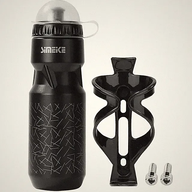 Universal Bicycle Bottle Cage with 750Ml Water Bottle Lightweight Bike Water Bot