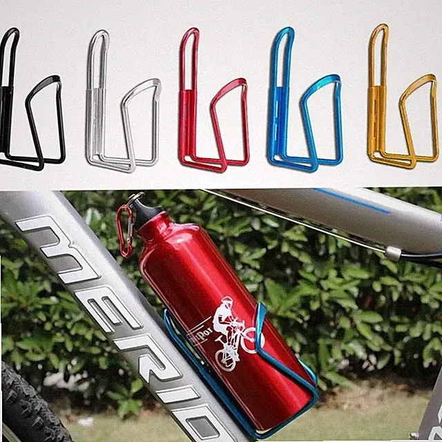 Water Bottle Cage Adjustable MTB Bike Water Bottle Holder Lightweight*